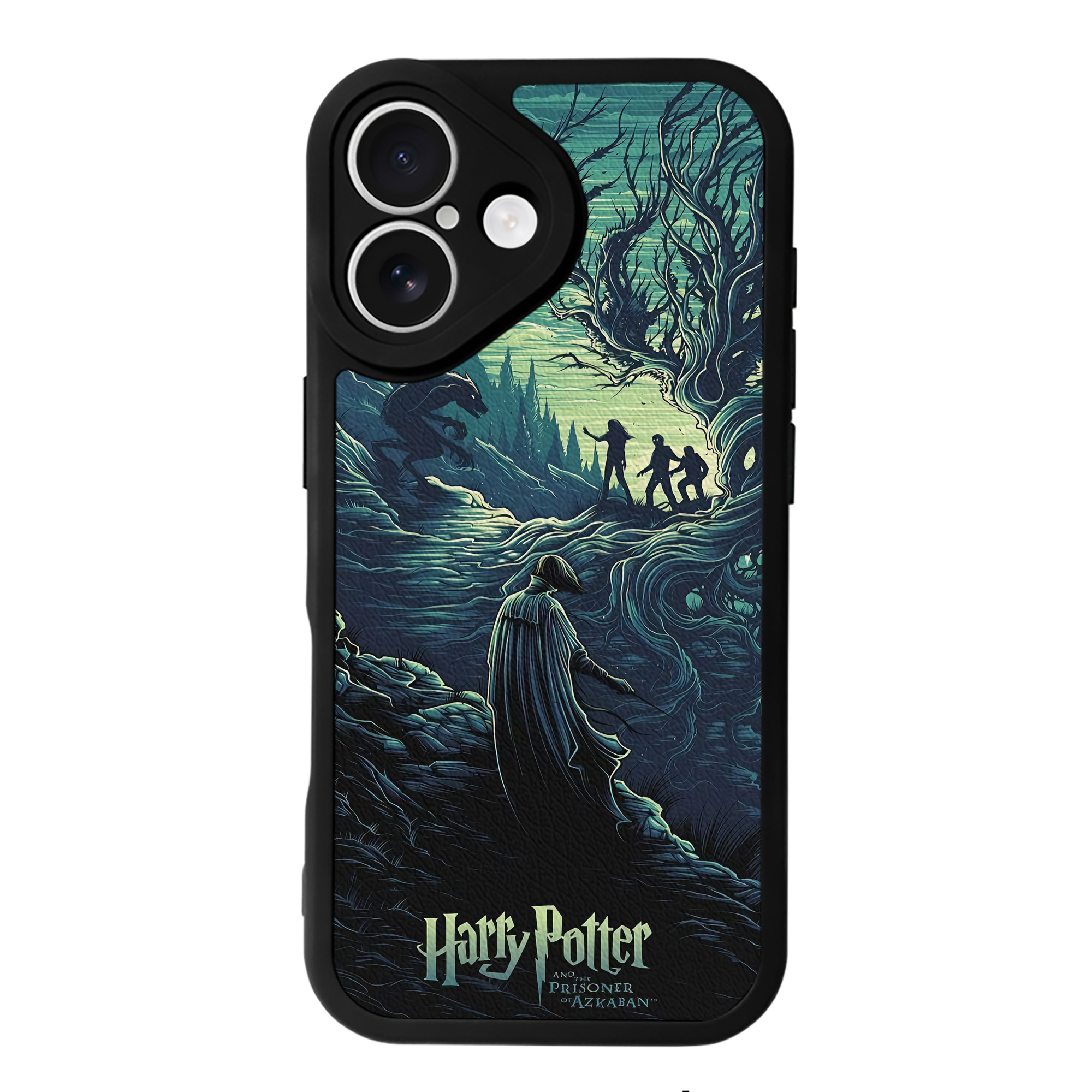 （画像用） Harry Potter ハリー・ポッターシリーズ 【iPhone 16シリーズ対応】シリコンスマホケース（レザー調） 材質：シリコン